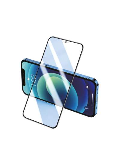 CLZ942 Samsung Galaxy A30 3d Antistatik Cam Ekran Koruyucu - Ürün Rengi : Siyah