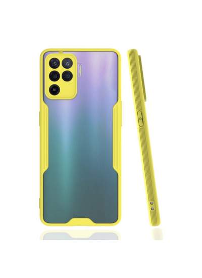 CLZ942 Oppo Reno 5 Lite Kılıf Platin Silikon - Ürün Rengi : Lila