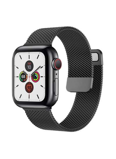 CLZ942 Apple Watch 41mm Metal Mıknatıslı Kordon - Ürün Rengi : Gümüş