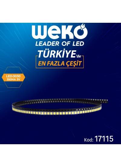 CLZ192 LED TV PANEL LED 3030 350 MA 3V EKSİ BÜYÜK ARTI KÜÇÜK (4172)