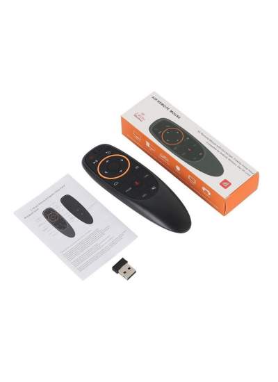 CLZ192 WEKO KR G10 ANDROID-WINDOWS-MAC-LINUX-TV BOX UYUMLU SES KOMUTLU AIR MOUSE 2.4GHZ SMART TV AKILLI KUMANDA (4172)