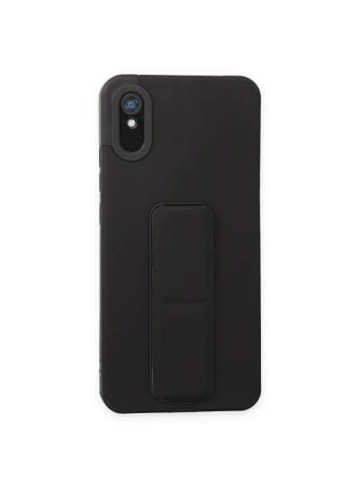 CLZ942 Xiaomi Redmi 9a Kılıf Mega Standlı Silikon - Ürün Rengi : Yeşil