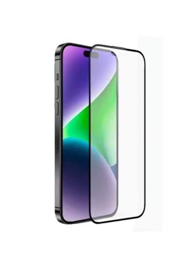 CLZ942 Urr İphone 14 Pro Matte Antiglare Cam Ekran Koruyucu - Ürün Rengi : Siyah