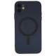 CLZ942 İphone 12 Kılıf Moshi Lens Magneticsafe Silikon - Ürün Rengi : Sierra Blue