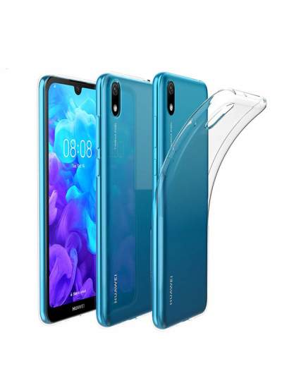 CLZ942 Huawei Y5 2019 Kılıf Lüx  Silikon - Ürün Rengi : Şeffaf