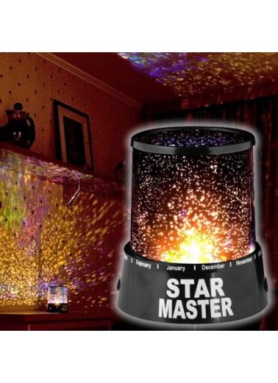 CLZ192 Duvara Işık Yıldız Yansıtan Star Master Gece Lambası