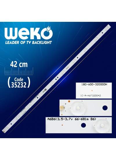 CLZ192 IC-A-HWT32D042 - 180-W00-320000H - 63 CM 10 LEDLİ - (WK-255) (4172)