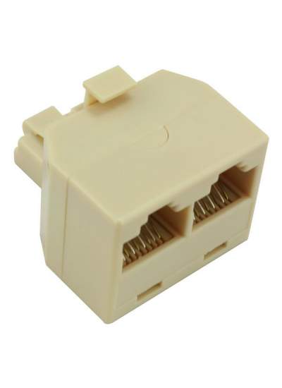 CLZ192 RJ 45 1 ERKEK / 2 DİŞİ ÇEVİRİCİ 8P8C (4172)