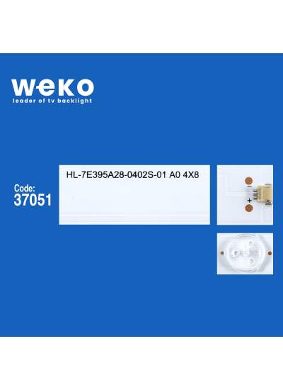 CLZ192 WKSET-6314 37051X4 HL-7E395A28-0402S-01 A0 4*8 4 ADET LED BAR (4172)