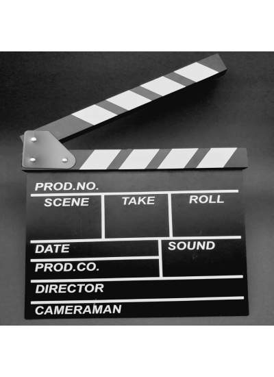 CLZ192 Büyük Boy Sinema Klaketi Clapperboard