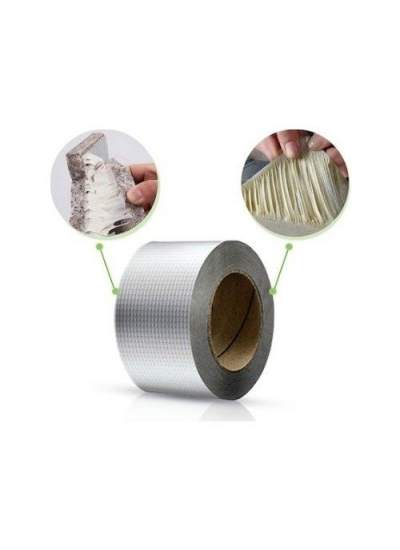 CLZ192 Gum tape Sakız Bant 48 mm x 2 metre Alüminyum Tamir Bandı (4172)