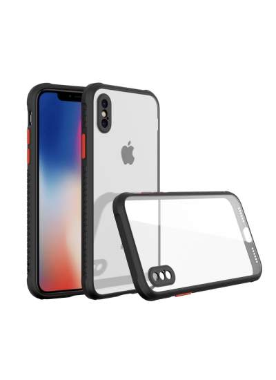 CLZ942 İphone Xs Max Kılıf Miami Şeffaf Silikon - Ürün Rengi : Lila