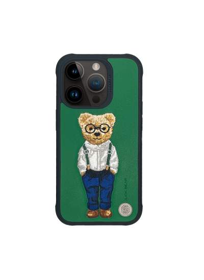 CLZ942 Zuckbear İphone 15 Pro London Classic Kapak - Ürün Rengi : Mayfair Swank