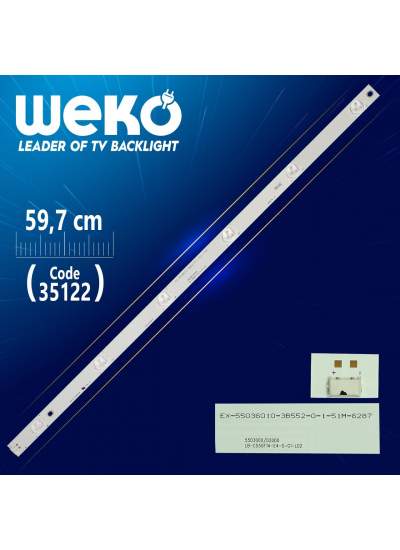 CLZ192 LB-C550F14-E4-S-G1-LD2 - LB55036 V1 - 55D3000/D2000 - KHP200591A - 59.7 CM 6 LEDLİ - (WK-231) (4172)