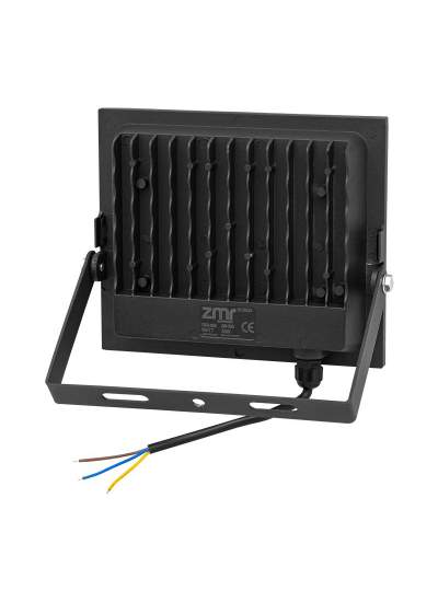 CLZ192 ZMR 50 WATT 6500K IP66 150* IŞIK AÇISI 220 VOLT SİYAH SLİM KASA LED PROJEKTÖR (4172)