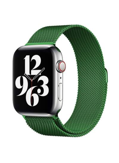 CLZ942 Apple Watch 38mm Metal Mıknatıslı Kordon - Ürün Rengi : Gümüş