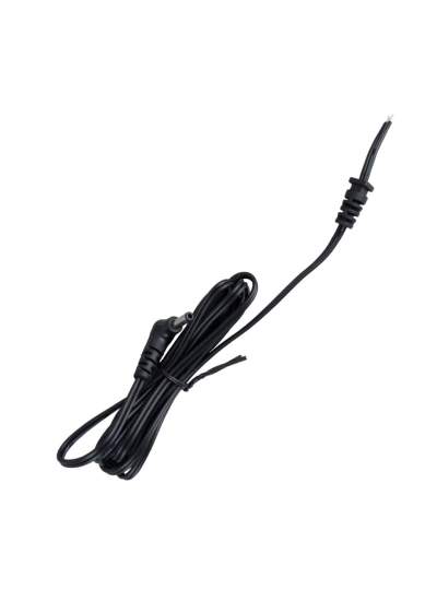 CLZ192 WEKO YERLİ ÜRETİM NOTEBOOK ADAPTÖRÜ 1.5 METRE L TİP JACKLI SİYAH DC KABLO 3.5*1.35 (4172)