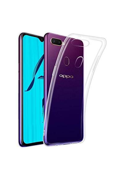 CLZ942 Oppo A5s Kılıf Lüx  Silikon - Ürün Rengi : Şeffaf