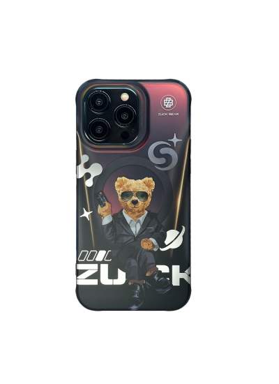 CLZ942 Zuckbear İphone 15 Pro Max Berlin Boss Magsafe Kapak - Ürün Rengi : Zwei Charm