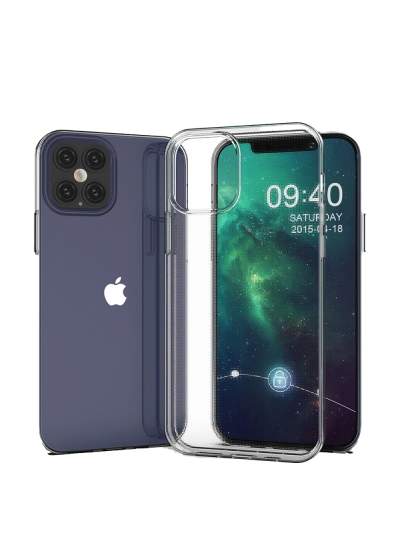 CLZ942 İphone 12 Pro Kılıf Lüx  Silikon - Ürün Rengi : Şeffaf