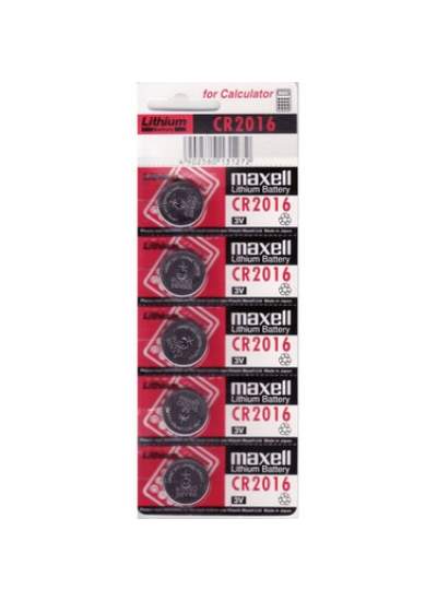 CLZ192 Maxell Cr2016 3v Lityum Düğme Pil 5'li Paket