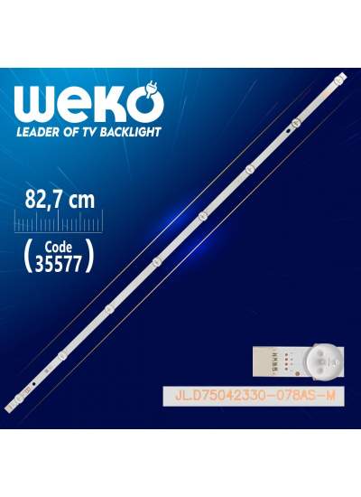 CLZ192 JL.D75042330-078AS-M - B TYPE - 82.7 CM 8 LEDLİ (WK-1094) (4172)