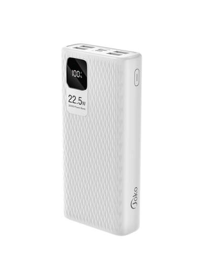 CLZ942 Joko A29Q 1 Adet 22.5w Usb / 3 Adet 15w Usb Ve 1 Adet 20w Type-c Çıkışlı 20.000 Mah Pd Powerbank - Ürün Rengi : Siyah