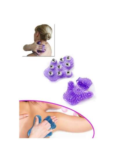 CLZ192 Masaj Eldiveni 9 Bilyeli Massage Glove