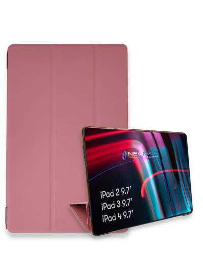 CLZ942 İpad 3 9.7 Kılıf Tablet Smart Kılıf - Ürün Rengi : Pembe