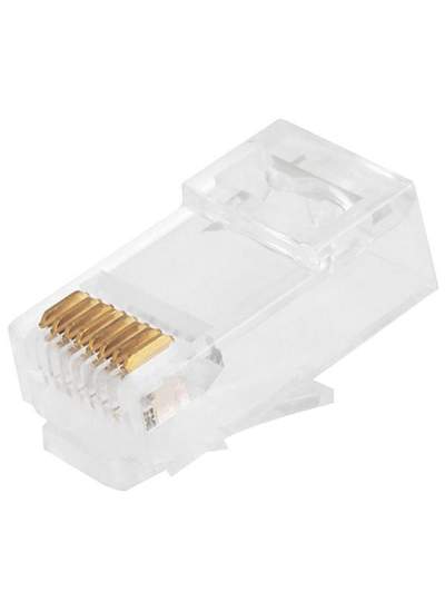 CLZ192 RJ 45 CAT6 SOKET 8P/8C   (100LÜK PAKET) POŞETLİ (4172)