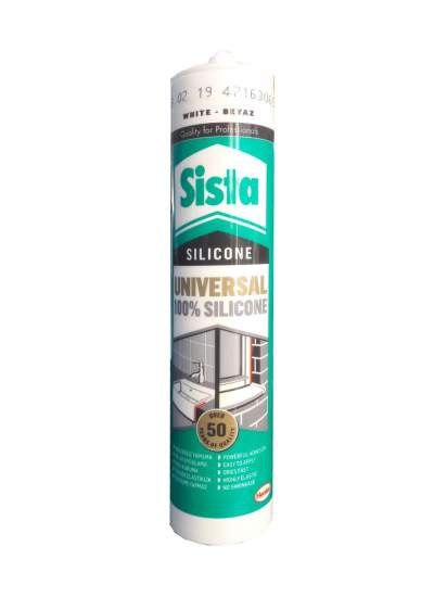 CLZ202 Sista Üniversal Beyaz Silikon 280 ml