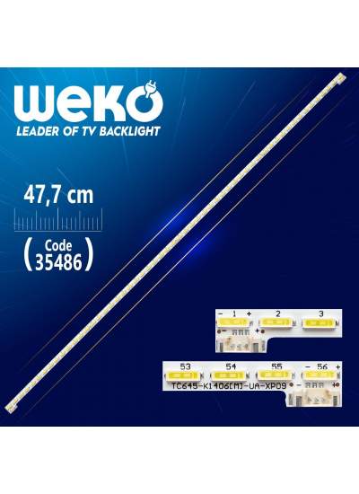 CLZ192 TC645-I1406(M)-UA-XP03 - 56 LEDLİ 47.7 CM - (WK-1032) (4172)