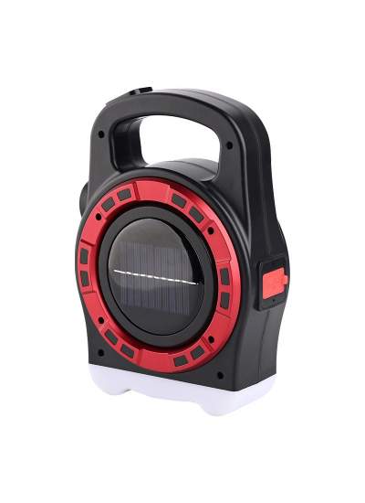 CLZ192 HB-6678C COB LEDLİ 20 WATT 3 KADEMELİ ŞARJ EDİLEBİLİR USB ÇIKIŞLI SOLAR LAMBA (4172)