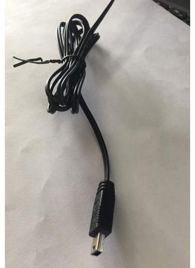 CLZ192 YERLİ ÜRETİM 1.2 METRE 18/0.10BS*2F MİNİ USB YEDEK ADAPTÖR KABLOSU (4172)