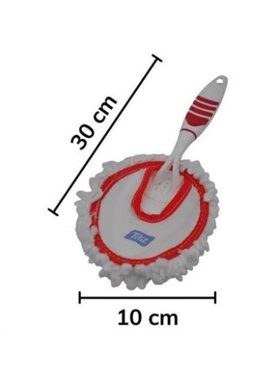 BUFFER® Mikrofiber Duster Toz Leke Kir Alıcı Temizleyici Tutacaklı Temizlik Bezi Aparatı Malzemesi