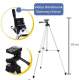 BUFFER® 360 Derece Ayarlanabilir Katlanabilir Profesyonel Çekime Uygun 65 cm Ayaklı Tripod