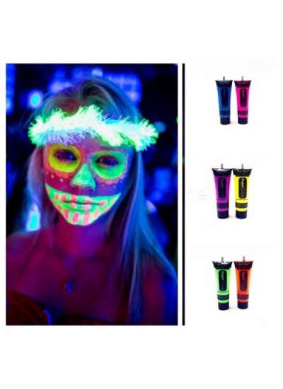 CLZ192 Glow Stick Boya Fosforlu Krem Boya 12 Adet