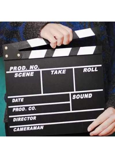 CLZ192 Büyük Boy Sinema Klaketi Clapperboard