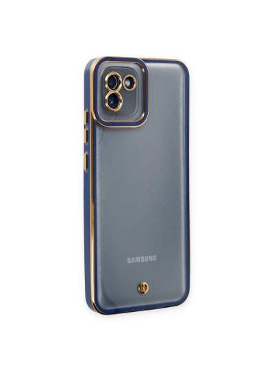 CLZ942 Samsung Galaxy A03 Kılıf Liva Lens Silikon - Ürün Rengi : Beyaz