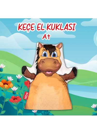 CLZ247  At Evcil Hayvanlar Keçe El Kukla