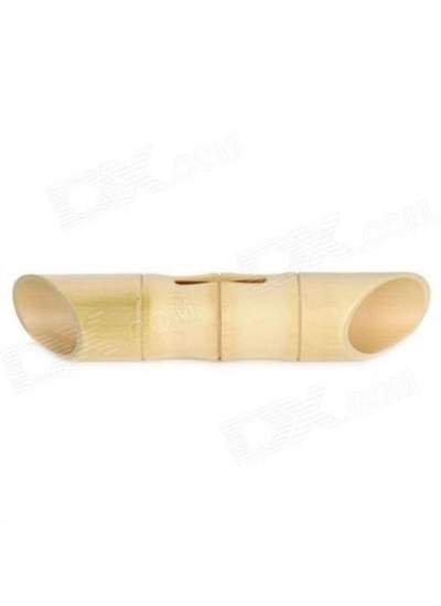 BUFFER® 6 x 1 cm Girişli Kılıflı Bambu Ağacı Akustik Ses Yükseltici Aparat