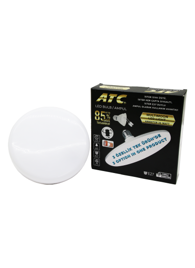 CLZ192 UFO 36W YUVARLAK ARMATÜR UFO LED AMPUL E27 (4172)