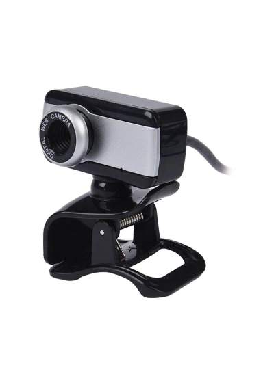 CLZ192 TAK ÇALIŞTIR 2 MP MİKROFONLU 480P USB WEBCAM PC KAMERA (4172)