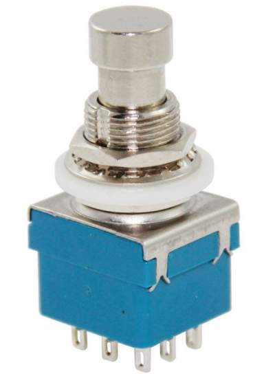 CLZ192 PEDAL SWİTCH KALICILI 9P PBS-24-302 (IC-148J-9) (4172)