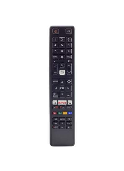 CLZ192 WEKO KL TOSHIBA CT-8069 NETFLIX*YOUTUBE TUŞLU SİYAH LCD/LED TV KUMANDA (4172)