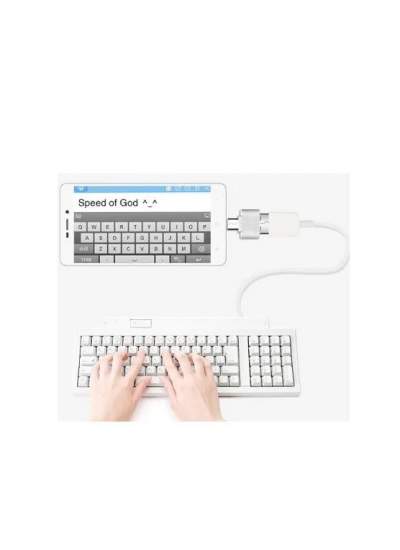 CLZ192 Usb to Micro USB ye Dönüştürücü - Klavye Mouse Joystick Telefona Bağlama (4172)