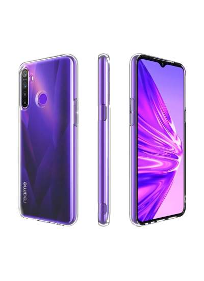 CLZ942 Realme 5i Kılıf Lüx  Silikon - Ürün Rengi : Şeffaf