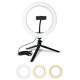 BUFFER® 10inç 26cm Youtube Instagram Tiktok Selfie  Stüdyo Video Fotoğraf Ring Light  Tripod Led Hal