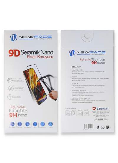 CLZ942 Samsung Galaxy S22 Seramik Nano Ekran Koruyucu - Ürün Rengi : Siyah