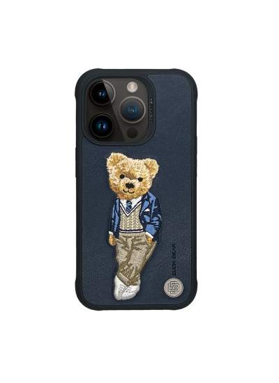 CLZ942 Zuckbear İphone 15 Pro London Classic Kapak - Ürün Rengi : Westminster Ace